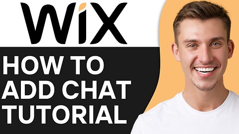 HOW TO ADD CHAT ON WIX