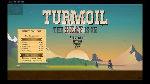 Digging for Black Gold - Turmoil the Heat is On