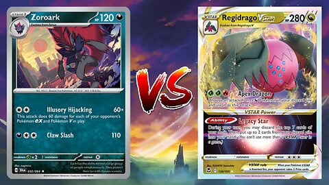 Pokemon TCG Live Zoroark Darkrai VSTAR VS Regidrago VSTAR Ogerpon EX!!