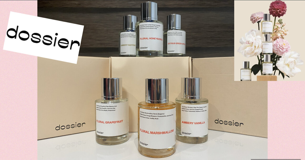 Unboxing Dossier Perfume