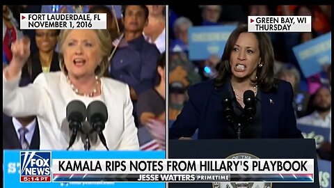 Kamala Harris Is Hillary Clinton