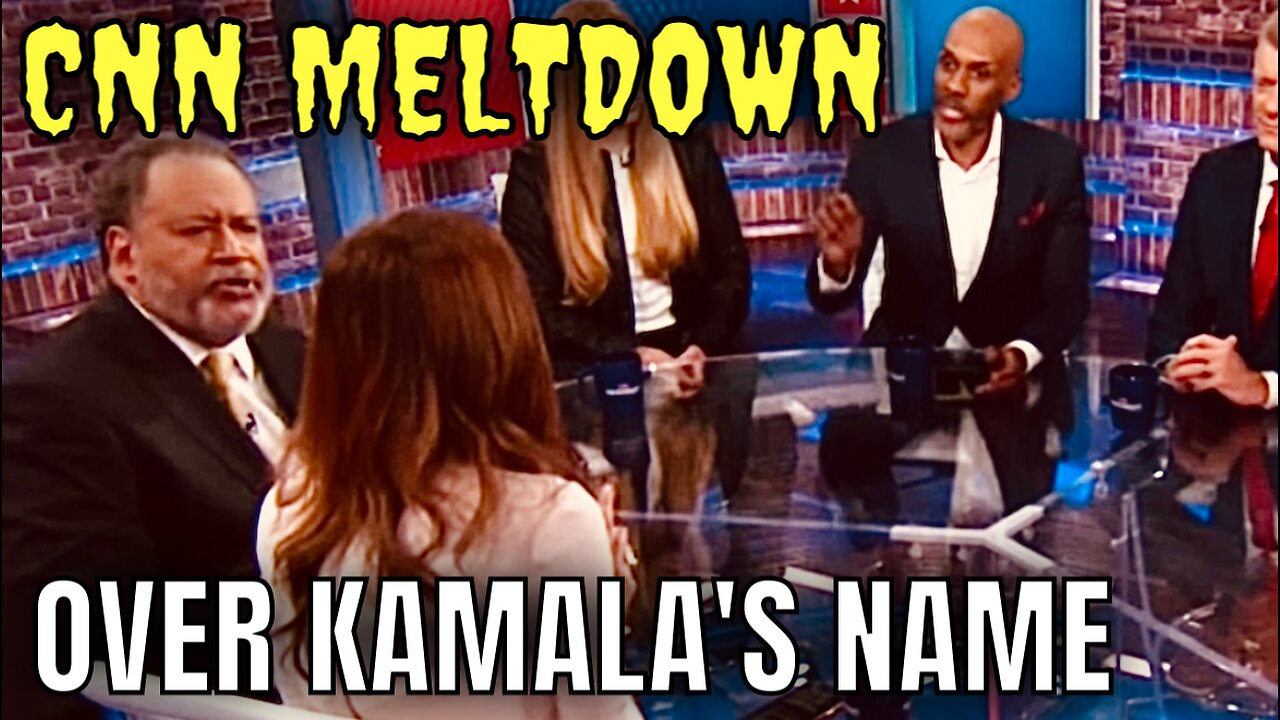 CNN has a COMPLETE MELTDOWN over KAMALA’S NAME being MISPRONOUNCED by Nancy Mace