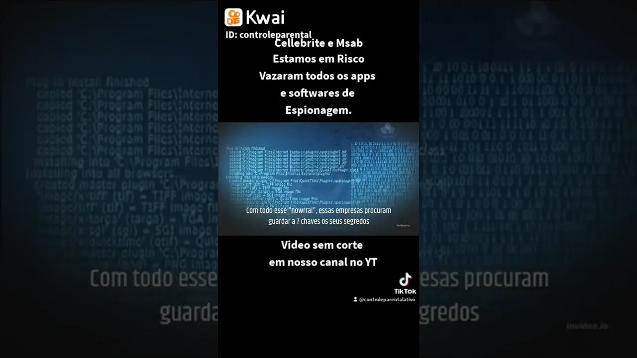 Estamos em Risco. Vazaram apps e softwares . Parte 1 #celular #controleparental #msab #cellebrite