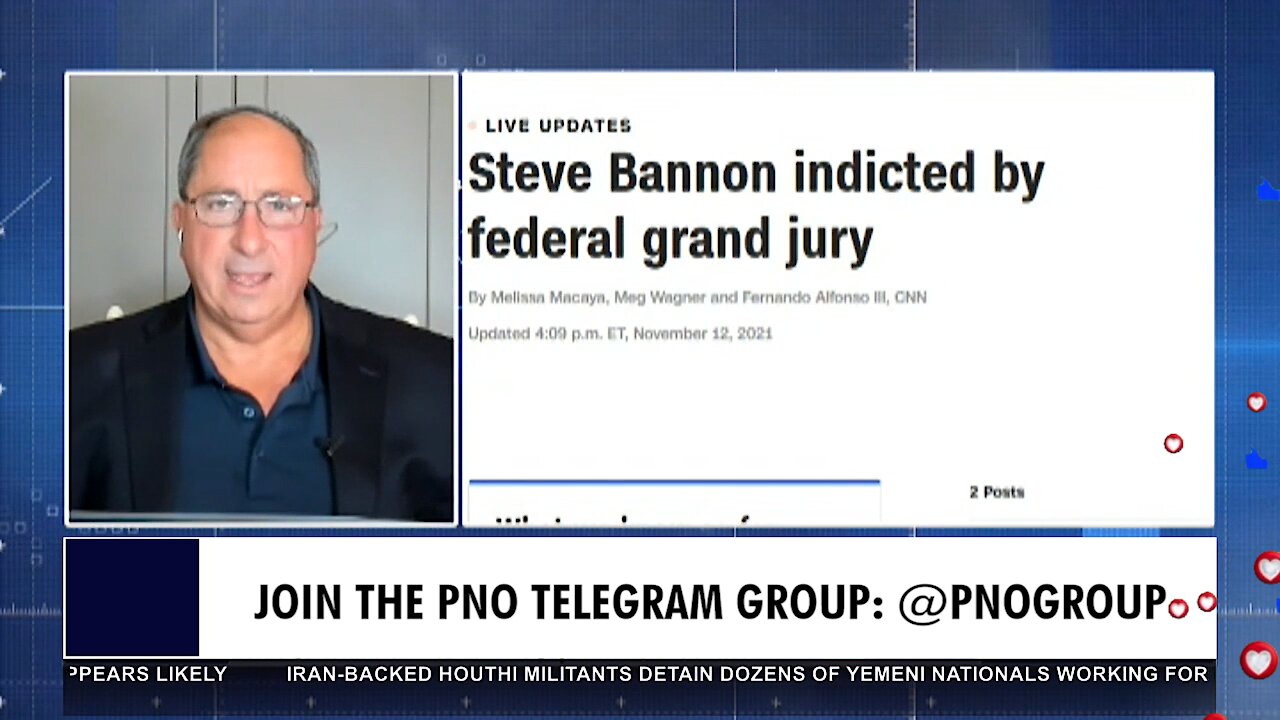 Patriot News Outlet Live| BREAKING NEWS: Steve Bannon Indicted By Federal Grand Jury