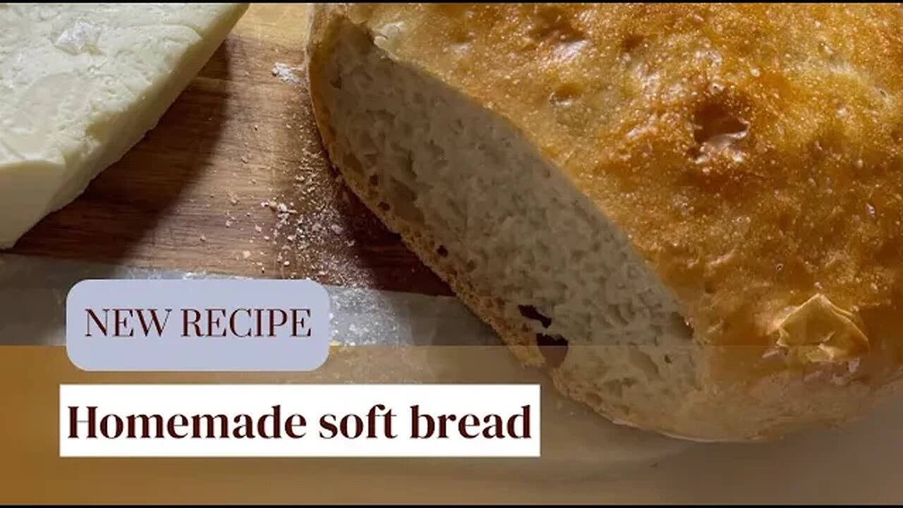 How to make soft bread (just 3 ingredients) simple and easy!