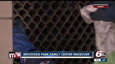 Volunteers give Brookside Park Family Center a makeover