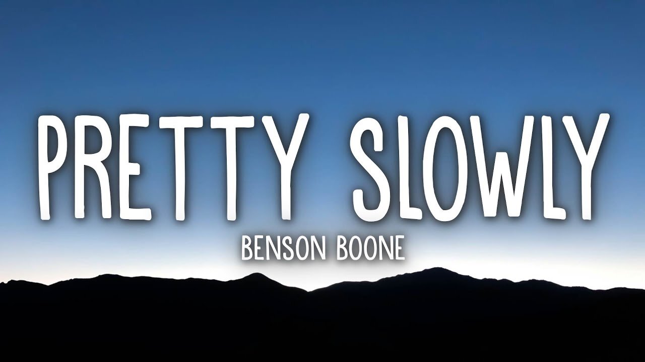 Benson Boone - Pretty Slowly 🎶✨ (Lyrics)