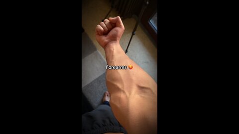 Forearms at home🔥#fitness