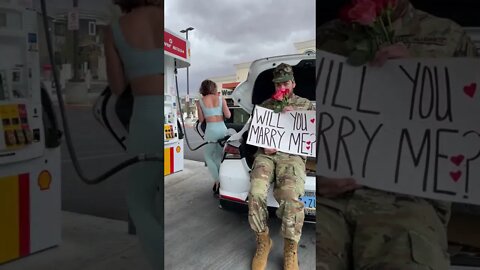 this military proposal made me cry ❤