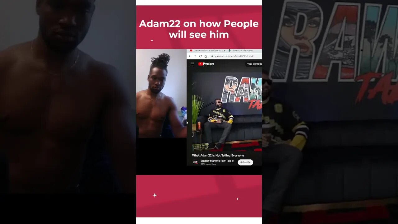 adam22 on how people will see him. #crazy #interview #podcast
