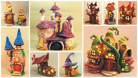 ❣10 DIY Fairy House Lamps Using Plastic Bottles❣