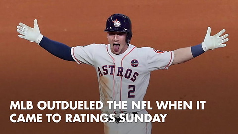 World Series Game 5 Beats Sunday Night Football In Ratings