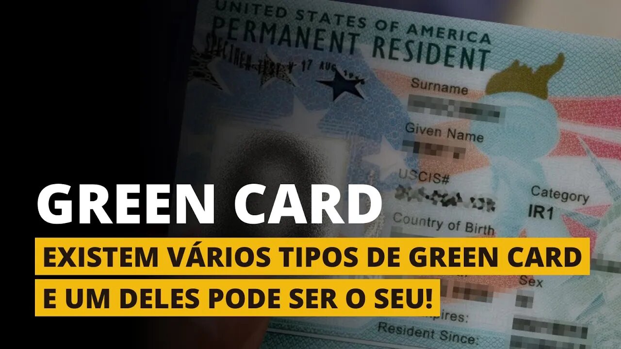 GREEN CARD - Tudo sobre o cartão mais famoso do mundo!