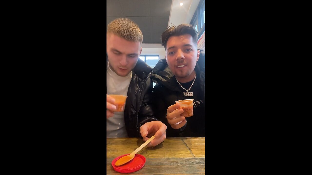 Ed Matthews tries no chew bite 😂😂