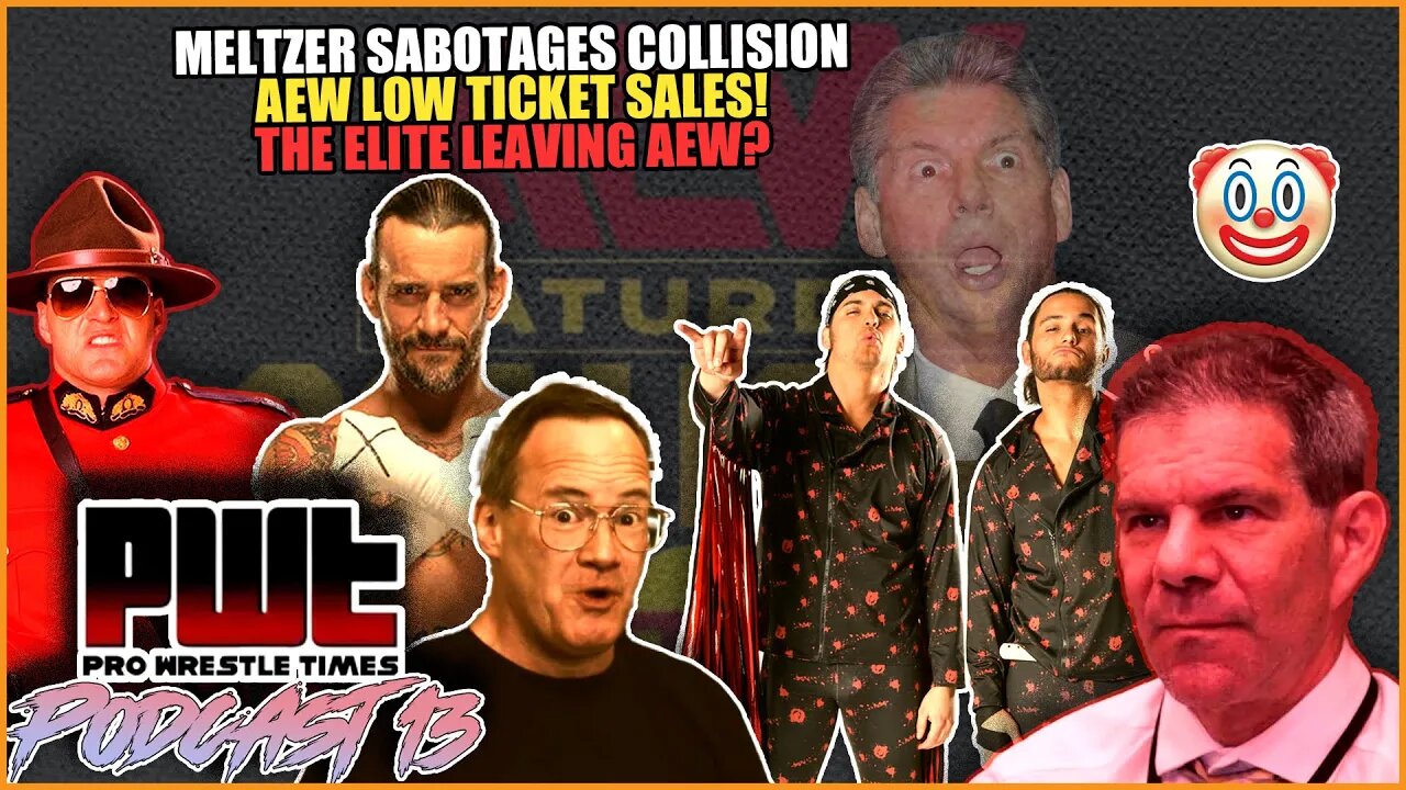 Meltzer SABOTAGES Collision! The Elite LEAVING AEW? AEW LOW Ticket Sales!