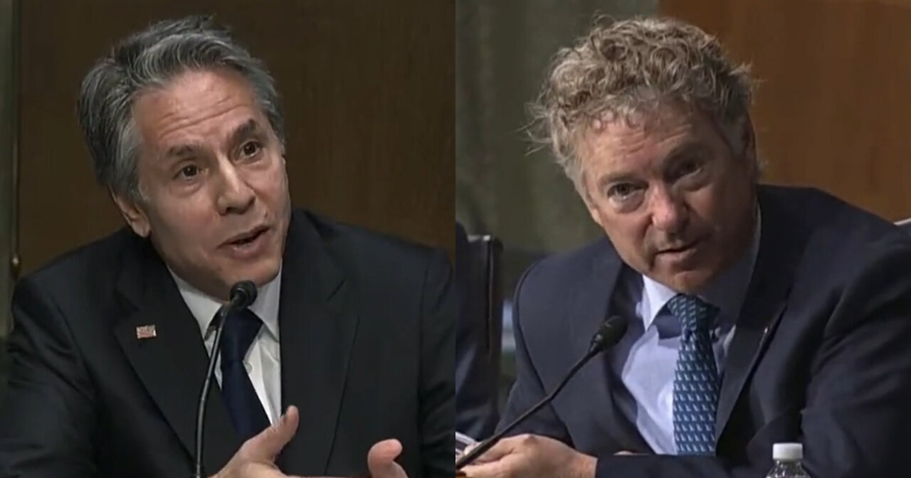 Rand Paul Trades Jabs With Secretary of State Antony Blinken on Russia, Ukraine War