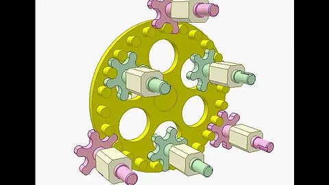 2871 Pin gear drive 2