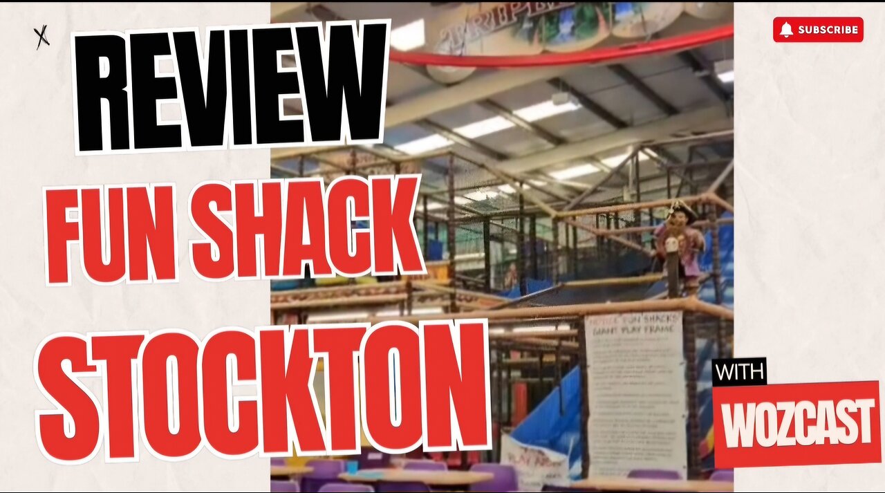 REVIEW - Fun Shack Stockton. One of the biggest indoor play centres.