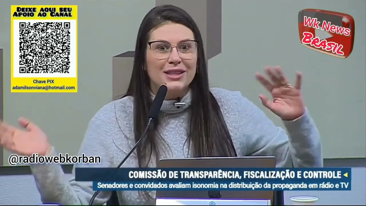 Bárbara clama por ajuda diante da ditadura do STF. @WKNEWSBRASIL