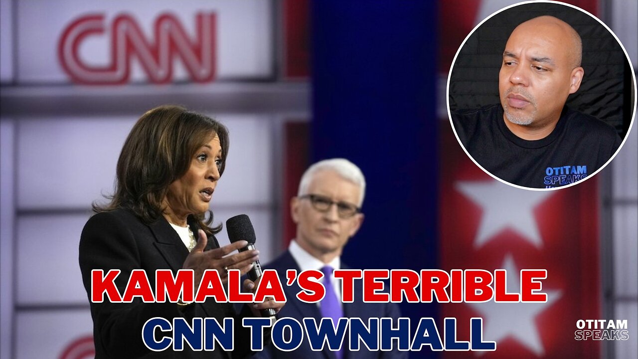 @kamalaharris 's TERRIBLE @CNN Townhall!