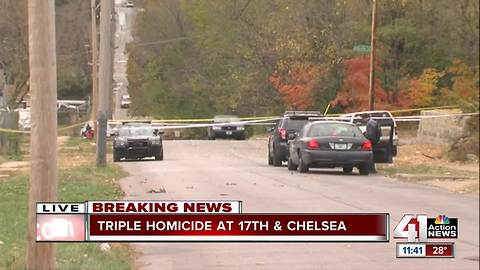 Triple homicide at 17th and Chelsea in KCMO