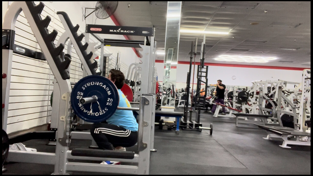 FRONT SQUAT DOUBLE 110KG/242LBS