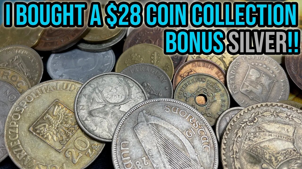 I Bought A 2 Pound World Coin Collection For $28