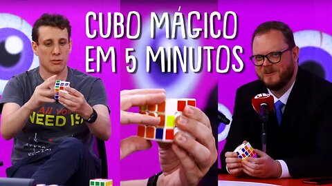 CONHEÇA O SEGREDO DO CUBO MÁGICO (SE TIVER PACIÊNCIA)