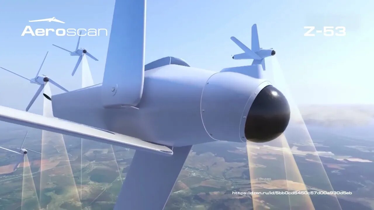 Z-53 swarming kamikaze drones from Russia's Aeroscan