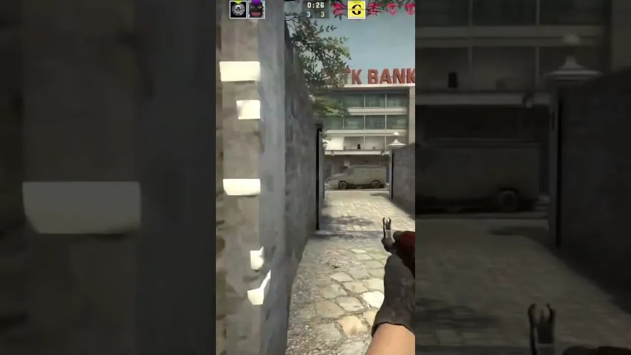 You can hear him reloading, be careful when reloading 😉