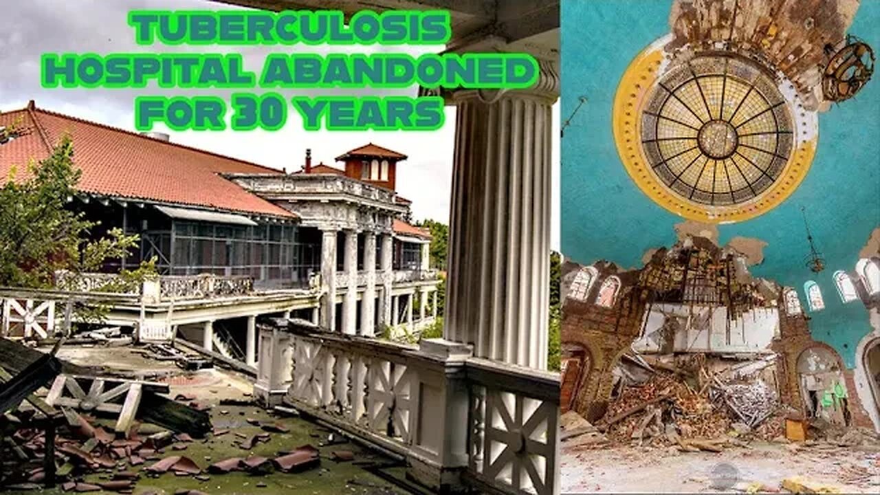 ABANDONED FOR 30 YEARS: Inside an Abandoned Tuberculosis Hospital. Urban Exploring in 4K Video