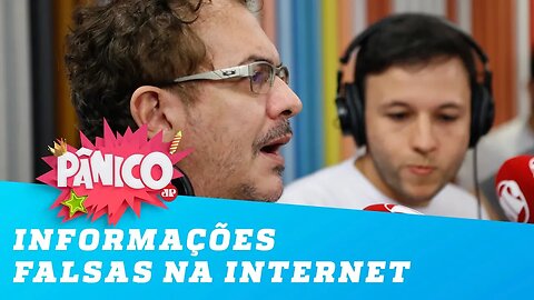 Como controlar informações falsas na internet?