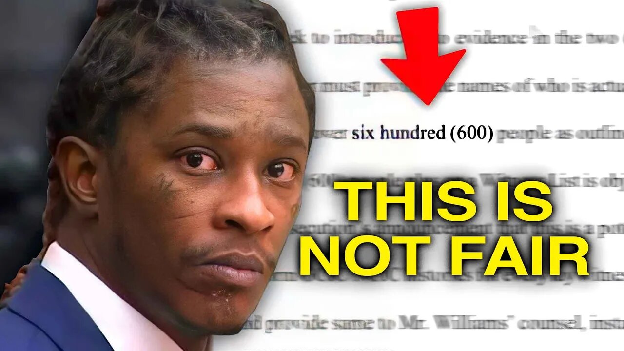 Young Thug's Defense BLINDSIDED By The State