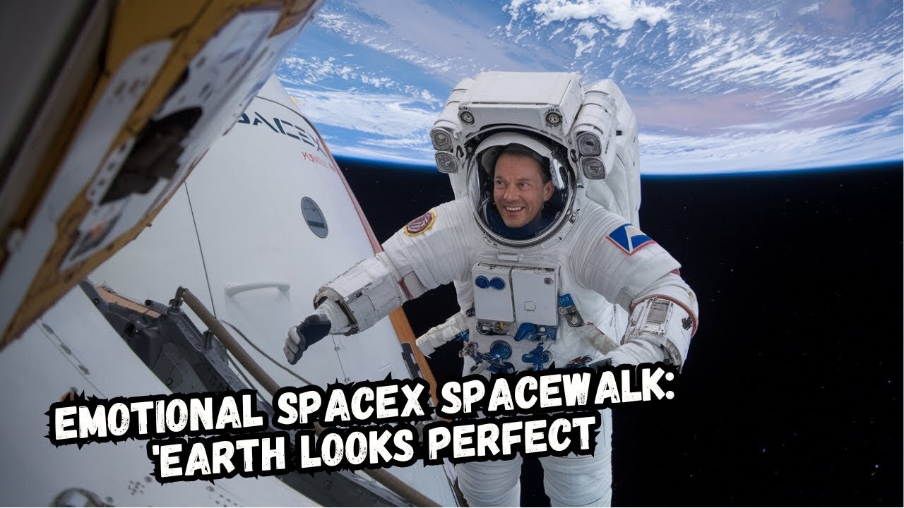 Emotional SpaceX Spacewalk: 'Earth Looks Perfect