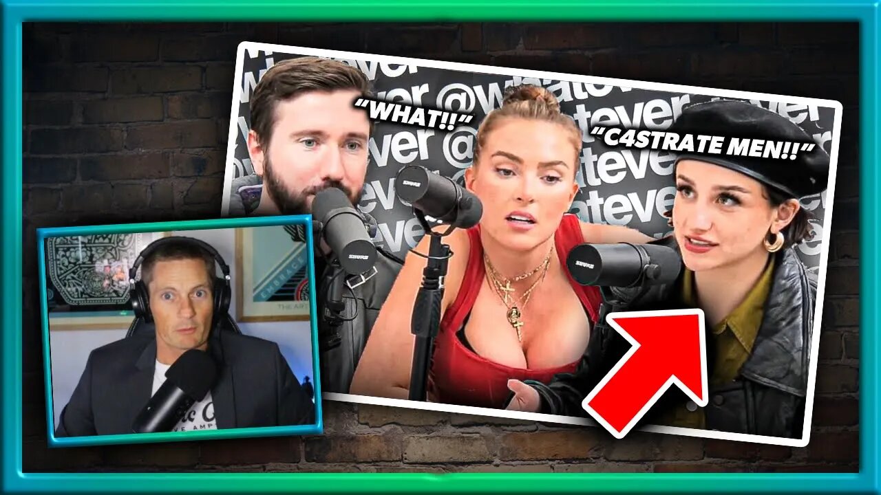 REACTION to MISANDRIST Feminist Wants To CASTRATE MEN! Whatever Podcast