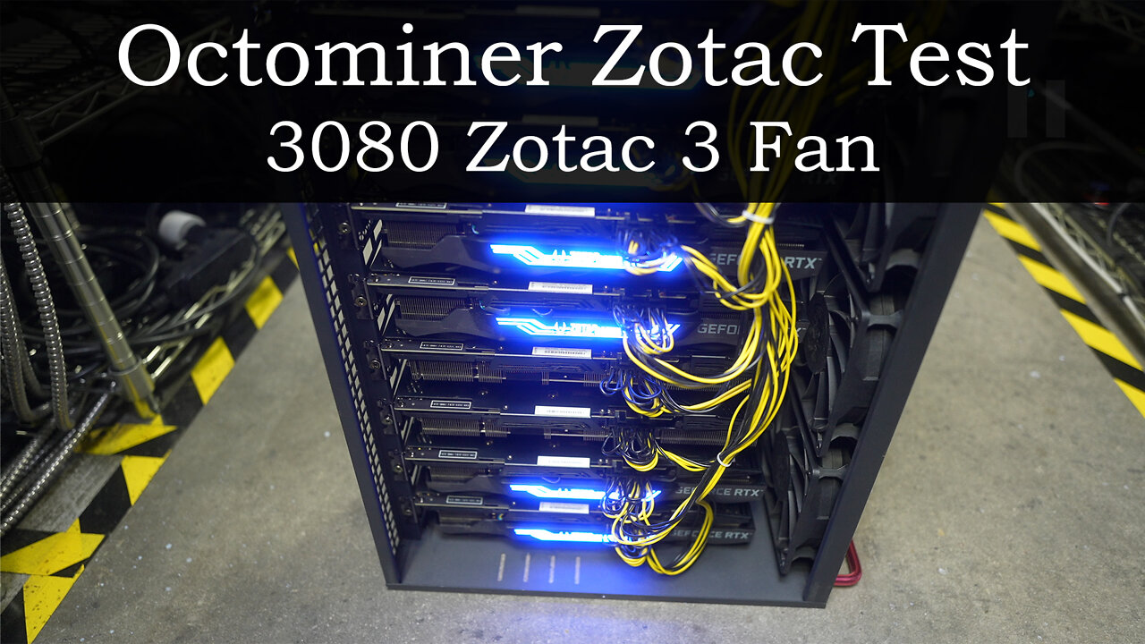 Octominer Zotac Test - 3080 Are the Temps Good?