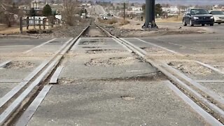 What's Driving You Crazy: The railroad crossing at Oxford and S. Natches Court is dangerously rough