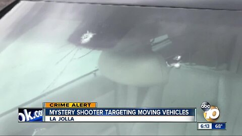 Shooter targeting moving vehicles on La Jolla Parkway