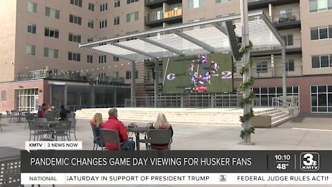 Pandemic changes game days for Husker fans