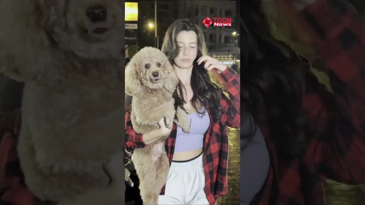 Giorgia Andriani Looks Adorable As She Gets Papped With Her 'Good Boy' | WATCH 😍🔥📸