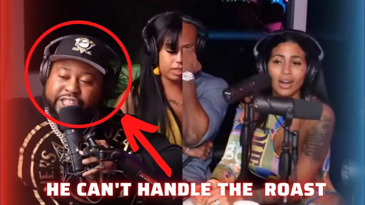 DJ AKADEMIKS GETS ROASTED FROM A CHICK IN FRESH AND FIT STREAM?!