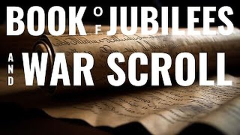 The War Scroll and the Book of Jubilees. Two non-canonical scriptures.