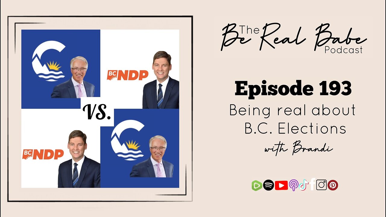 Episode 193 Being Real about B.C. Elections