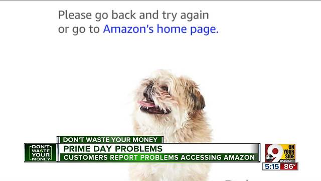 Amazon can't handle Prime Day traffic