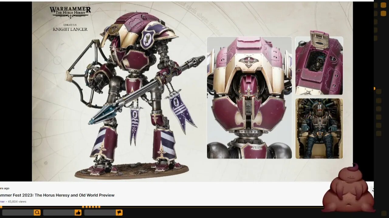 Horus Heresy Knight Lancer