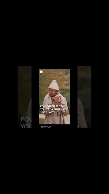 First pumpkin spice latte.