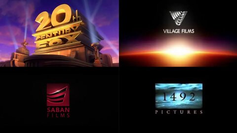 20th Century Fox/Village Films/Saban Films/1492 Pictures | Movie Logo Mashup