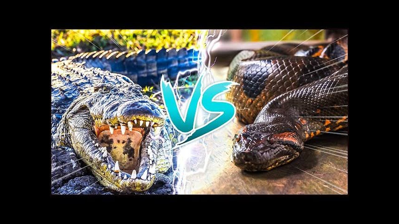 crocodile 🐊 vs snake