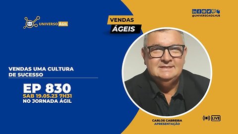 #JornadaAgil731 E831 #VendasÁgeis Venda uma cultura de sucesso