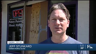 Brookside Businesses Vandalized